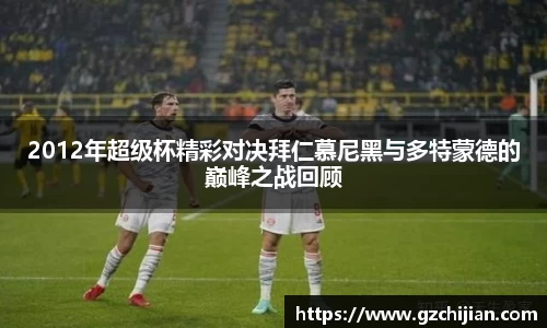 2012年超级杯精彩对决拜仁慕尼黑与多特蒙德的巅峰之战回顾